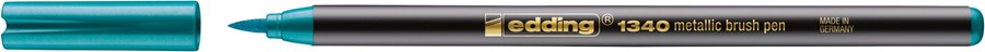 edding 1340 Pinselstift grün metallic, Pinselspitze 1-6 mm (Art.-Nr.: 4-1340074)
