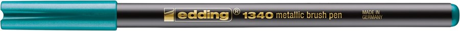 edding 1340 Pinselstift grün metallic, Pinselspitze 1-6 mm (Art.-Nr.: 4-1340074)