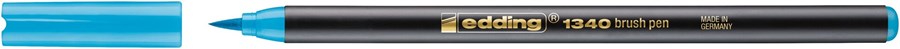 edding 1340 Pinselstift azure-blau, Pinselspitze 1-6 mm (Art.-Nr.: 4-1340085)