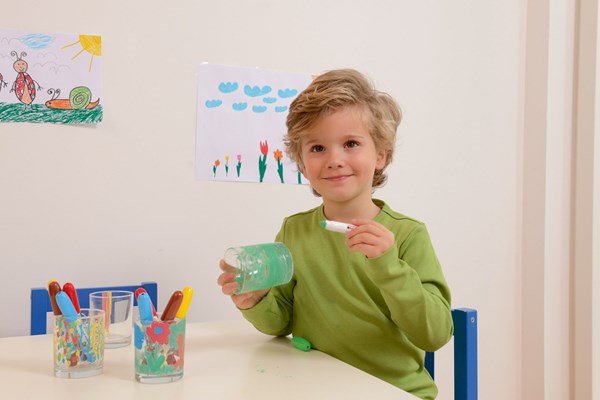 edding 16 Funtastics Kinderfenstermaler 5er Set sortiert, Rundspitze 2-6 mm (Art.-Nr.: 4-16-5)