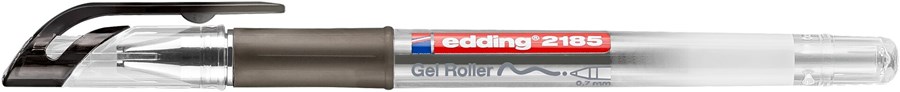 edding 2185 Gelroller schwarz, Rollerspitze 0,7 mm (Art.-Nr.: 4-2185001)
