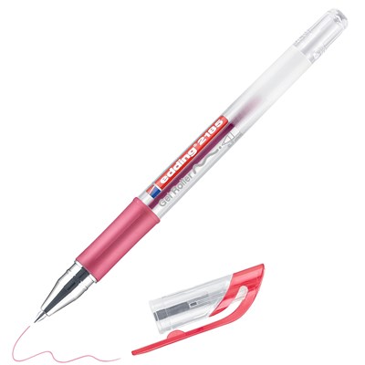 edding 2185 Gelroller rot, Rollerspitze 0,7 mm (Art.-Nr.: 4-2185002)