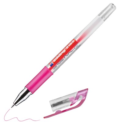 edding 2185 Gelroller rosa, Rollerspitze 0,7 mm (Art.-Nr.: 4-2185009)