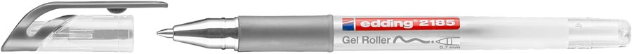 edding 2185 Gelroller silber, Rollerspitze 0,7 mm (Art.-Nr.: 4-2185054)