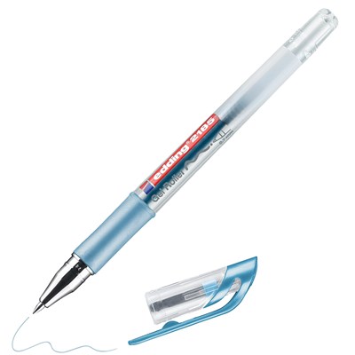 edding 2185 Gelroller dunkelblau-metallic, Rollerspitze 0,7 mm (Art.-Nr.: 4-2185073)