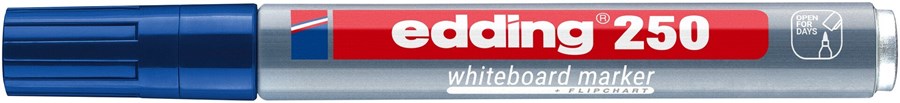 edding 250 Whiteboardmarker blau, Rundspitze 1,5-3 mm (Art.-Nr.: 4-250003)