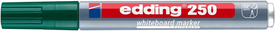 edding 250 Whiteboardmarker grün, Rundspitze 1,5-3 mm (Art.-Nr.: 4-250004)