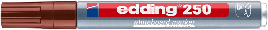 edding 250 Whiteboardmarker braun, Rundspitze 1,5-3 mm (Art.-Nr.: 4-250007)