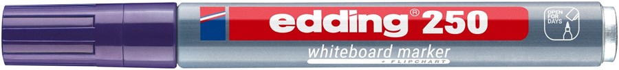 edding 250 Whiteboardmarker violett, Rundspitze 1,5-3 mm (Art.-Nr.: 4-250008)