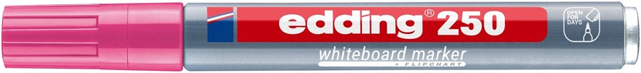 edding 250 Whiteboardmarker rosa, Rundspitze 1,5-3 mm (Art.-Nr.: 4-250009)