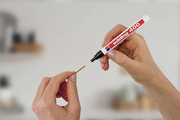edding 400 N Ersatzspitzen für Permanentmarker, Rundspitze 1 mm, 10 Stück (Art.-Nr.: 4-25400N)