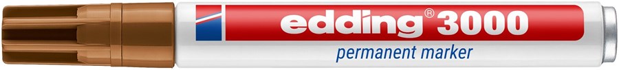 edding 3000 Permanentmarker ocker, Rundspitze 1,5-3 mm (Art.-Nr.: 4-3000013)