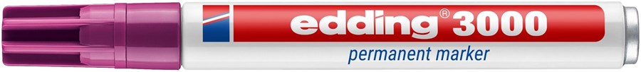 edding 3000 Permanentmarker rot-violett, Rundspitze 1,5-3 mm (Art.-Nr.: 4-3000020)
