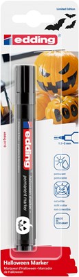 edding 3110 Halloween Marker schwarz Blister, Rundspitze 1,5-3 mm (Art.-Nr.: 4-3110-1-001)