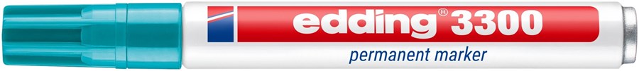 edding 3300 Permanentmarker türkis, Keilspitze 1-5 mm (Art.-Nr.: 4-3300014)