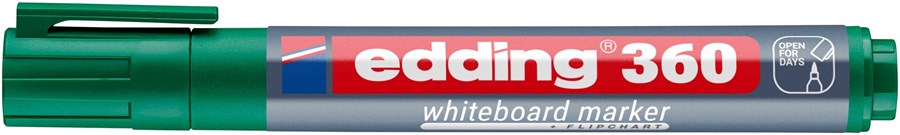 edding 360 Whiteboardmarker grün, Rundspitze 1,5-3 mm (Art.-Nr.: 4-360004)