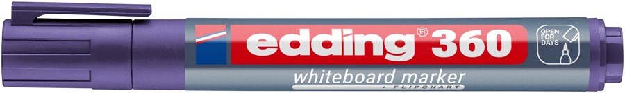 edding 360 Whiteboardmarker violett, Rundspitze 1,5-3 mm (Art.-Nr.: 4-360008)