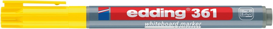 edding 361 Whiteboardmarker gelb, Rundspitze 1 mm (Art.-Nr.: 4-361005)