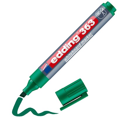 edding 363 Whiteboardmarker grün, Keilspitze 1-5 mm (Art.-Nr.: 4-363004)