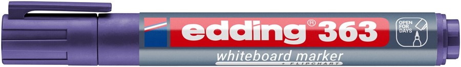 edding 363 Whiteboardmarker violett, Keilspitze 1-5 mm (Art.-Nr.: 4-363008)