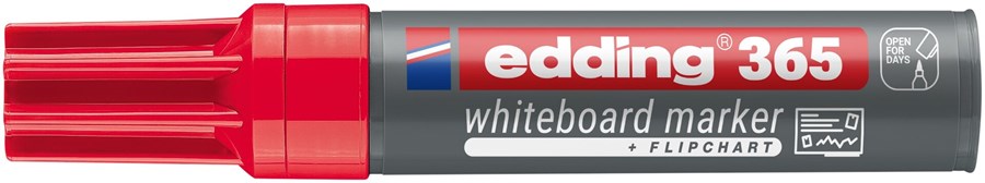 edding 365 Whiteboardmarker rot, Keilspitze 2-7 mm (Art.-Nr.: 4-365002)