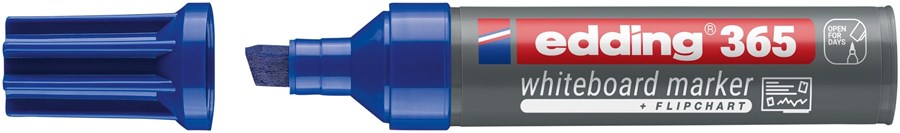 edding 365 Whiteboardmarker blau, Keilspitze 2-7 mm (Art.-Nr.: 4-365003)