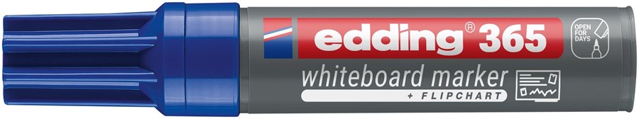edding 365 Whiteboardmarker blau, Keilspitze 2-7 mm (Art.-Nr.: 4-365003)