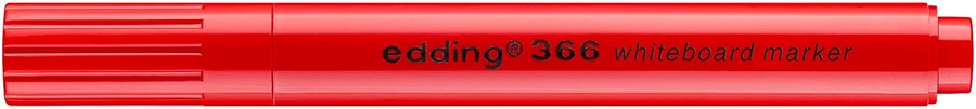 edding 366 Whiteboardmarker rot, Rundspitze 1 mm (Art.-Nr.: 4-366002)