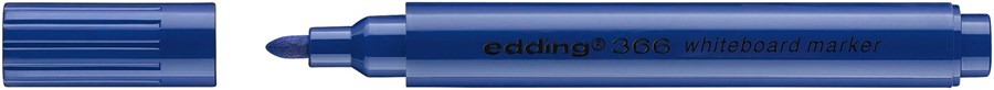 edding 366 Whiteboardmarker blau, Rundspitze 1 mm (Art.-Nr.: 4-366003)