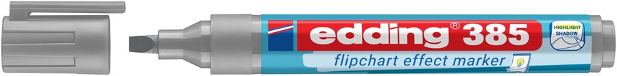 edding 385 Flipchart Effektmarker silbergrau (Art.-Nr.: 4-385026)