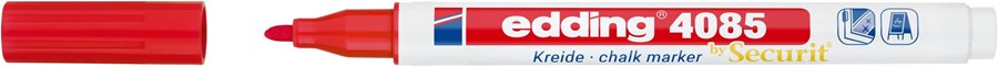edding 4085 Kreidemarker rot, Rundspitze 1-2 mm (Art.-Nr.: 4-4085002)