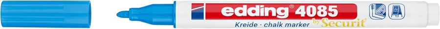 edding 4085 Kreidemarker hellblau, Rundspitze 1-2 mm (Art.-Nr.: 4-4085010)