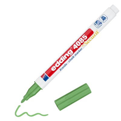 edding 4085 Kreidemarker grün-metallic, Rundspitze 1-2 mm (Art.-Nr.: 4-4085074)