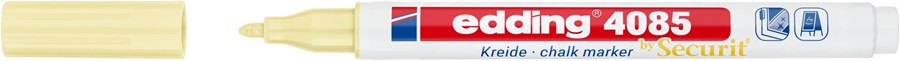 edding 4085 Kreidemarker pastellgelb, Rundspitze 1-2 mm (Art.-Nr.: 4-4085135)