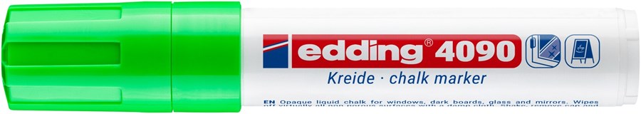 edding 4090 Kreidemarker hellgrün, Keilspitze 4-15 mm (Art.-Nr.: 4-4090011)