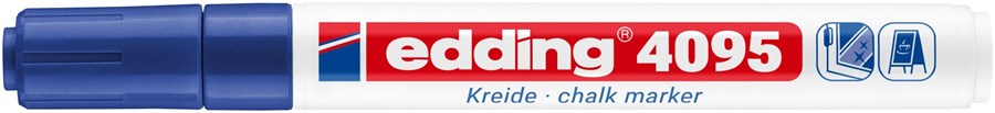 edding 4095 Kreidemarker blau, Rundspitze 2-3 mm (Art.-Nr.: 4-4095003)