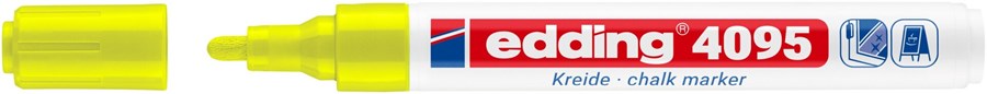 edding 4095 Kreidemarker neongelb, Rundspitze 2-3 mm (Art.-Nr.: 4-4095065)