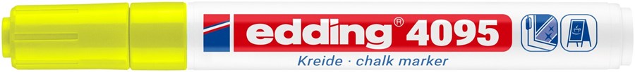 edding 4095 Kreidemarker neongelb, Rundspitze 2-3 mm (Art.-Nr.: 4-4095065)