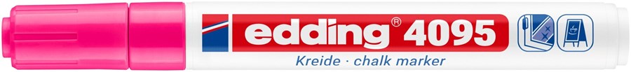 edding 4095 Kreidemarker neonrosa, Rundspitze 2-3 mm (Art.-Nr.: 4-4095069)