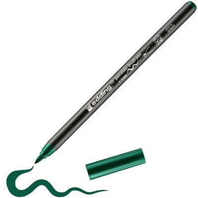 edding 4200 Porzellanpinselstift grün, Pinselspitze 1-4 mm (Art.-Nr.: 4-4200004)