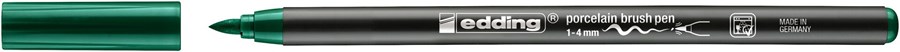 edding 4200 Porzellanpinselstift grün, Pinselspitze 1-4 mm (Art.-Nr.: 4-4200004)