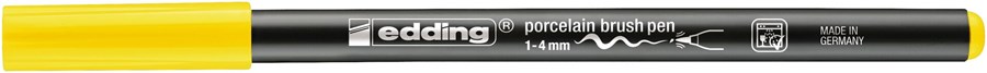edding 4200 Porzellanpinselstift gelb, Pinselspitze 1-4 mm (Art.-Nr.: 4-4200005)