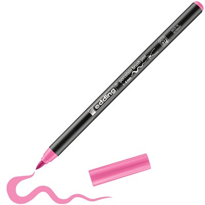 edding 4200 Porzellanpinselstift rosa, Pinselspitze 1-4 mm (Art.-Nr.: 4-4200009)