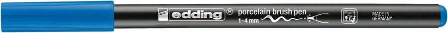 edding 4200 Porzellanpinselstift hellblau, Pinselspitze 1-4 mm (Art.-Nr.: 4-4200010)