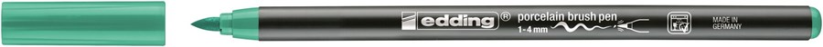edding 4200 Porzellanpinselstift jadegrün, Pinselspitze 1-4 mm (Art.-Nr.: 4-4200857)