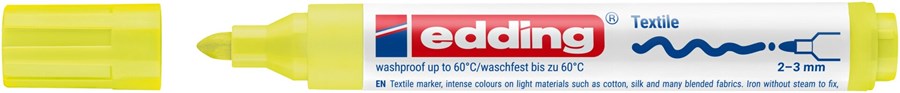 edding 4500 Textilmarker neongelb, Rundspitze 2-3 mm (Art.-Nr.: 4-4500065)