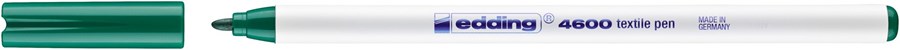 edding 4600 Textilstift grün, Rundspitze 1 mm (Art.-Nr.: 4-4600004)