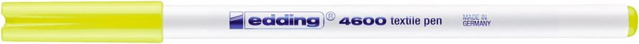 edding 4600 Textilstift neongelb, Rundspitze 1 mm (Art.-Nr.: 4-4600065)