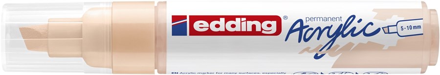 edding 5000 Acrylmarker breit warmbeige, Keilspitze 5-10 mm (Art.-Nr.: 4-5000255)