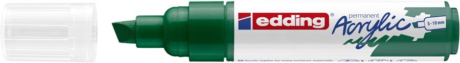 edding 5000 Acrylmarker breit moosgrün, Keilspitze 5-10 mm (Art.-Nr.: 4-5000904)